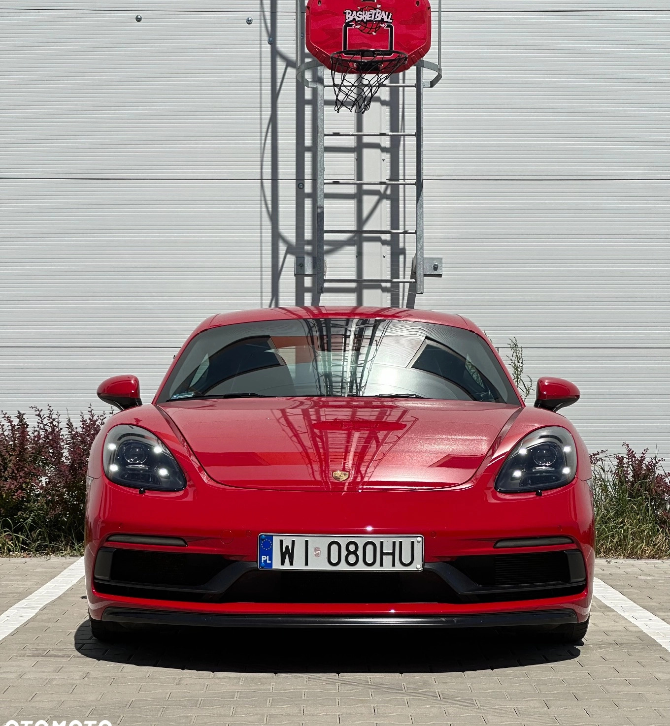 Porsche 718 Cayman cena 325000 przebieg: 74000, rok produkcji 2018 z Warszawa małe 92